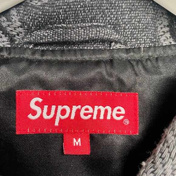 Supreme SS17 Truth Tour Jacket - Black Size M Preowned - Picture 7 of 10